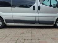 Opel Vivaro 2001–2015 Praguri Laterale Premium (2 buc, Inox) foto 9