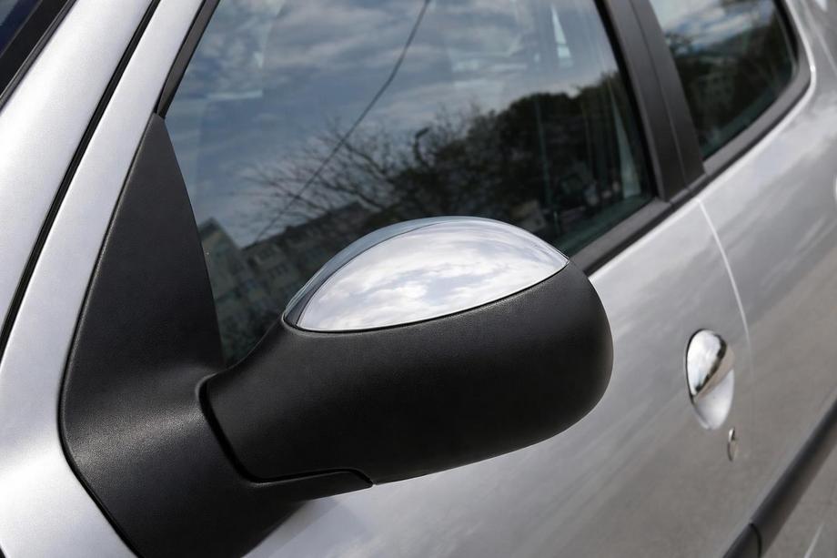 Peugeot 206 1998-2024 Capace Oglinzi Cromate (2 buc) Carmos - Otel Inoxidabil Turcesc Image