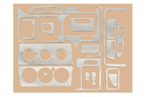 Opel Vectra B 1995-2002 Capace Panou Bord (1995-1999) Aluminiu foto 2