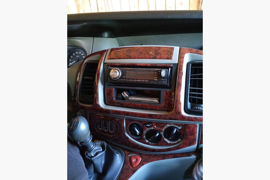 Opel Vivaro 2001–2015 Acoperire bord (Set mare) Negru Foto 8