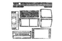 Peugeot 407 2004-2011 Capace Panou Bord (Kit-1) Aluminiu foto 2