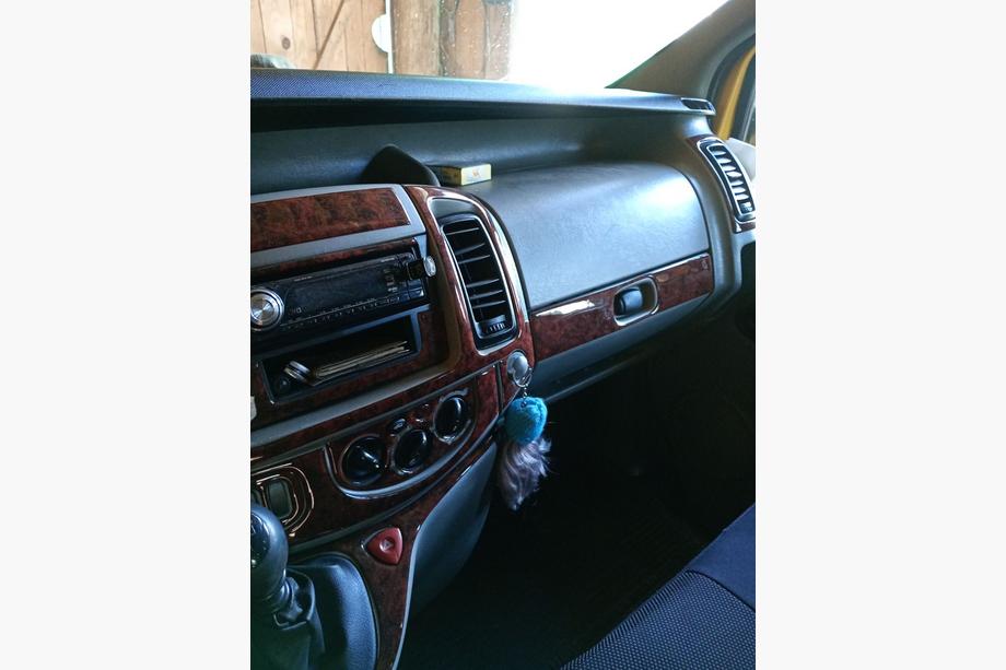 Renault Trafic 2001–2015 Capace Panou Bord Negru Foto 10