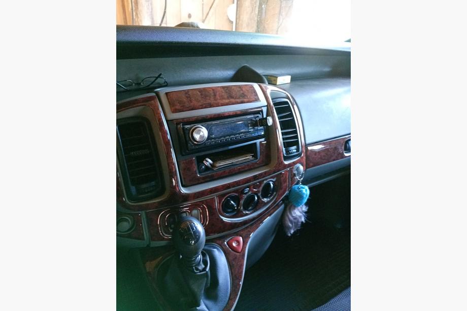 Renault Trafic 2001–2015 Capace Panou Bord Negru Foto 12
