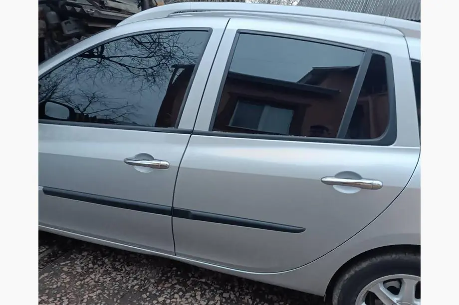 Renault Clio III 2005-2012 Capace Manere Cromate (Otel Inoxidabil) 4 buc, Carmos - Otel turcesc (fara gauri) Image