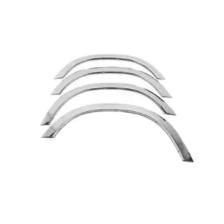 Ornamente aripi (4 buc, otel inoxidabil) Renault Duster 2008–2017 foto 2