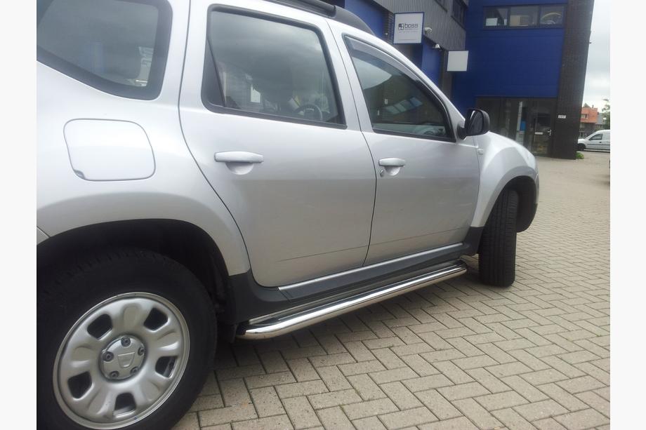 Renault Duster 2008–2017 Praguri Laterale Premium (2 buc, Inox) Image