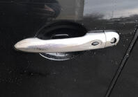 Renault Fluence 2009-2016 Capace Manere Cromate (4 buc, Otel Inoxidabil) Fara chip, Carmos - Otel turcesc foto 3