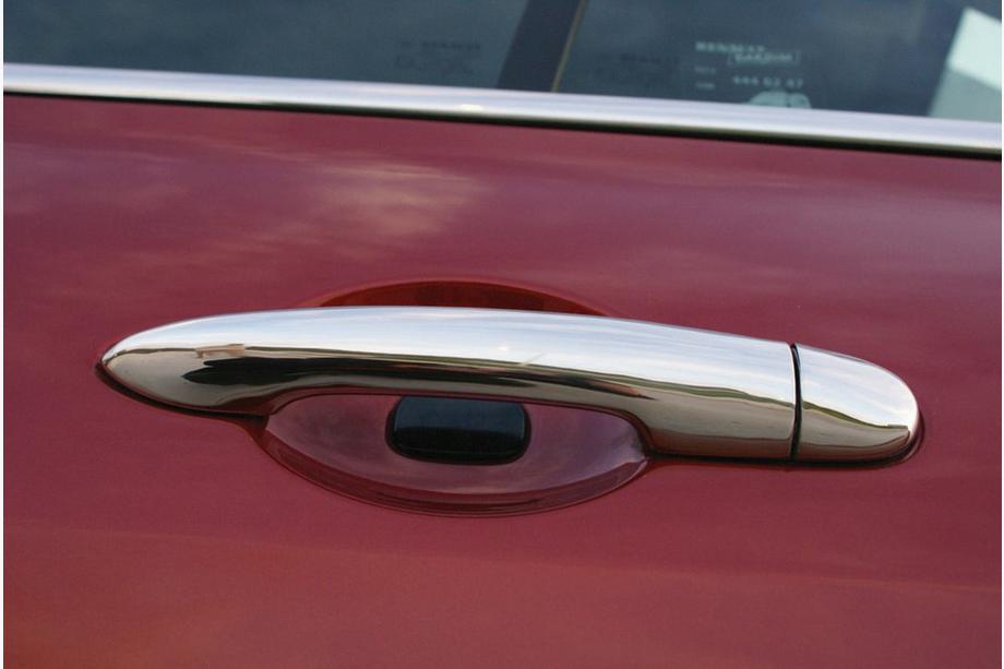 Renault Koleos 2008-2016 Capace Manere Cromate (Otel Inoxidabil) 4 buc, OmsaLine - Otel Inoxidabil Italian Image