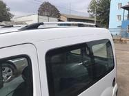Renault Kangoo 1998-2008 Bare Longitudinale Crom Baza standard, picioare din plastic foto 8