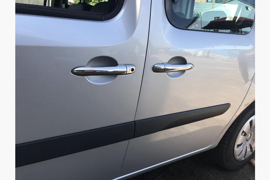 Renault Kangoo 2008–2020 Capace manere usi inox 3 buc, OmsaLine - Otel Inoxidabil Italian Foto 3