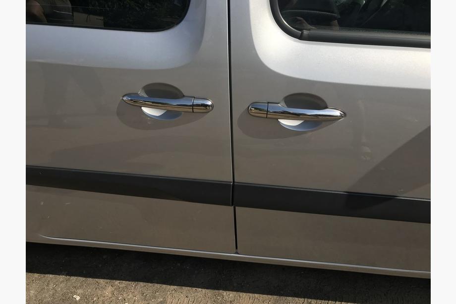 Renault Kangoo 2008–2020 Capace manere usi inox 3 buc, OmsaLine - Otel Inoxidabil Italian Foto 6