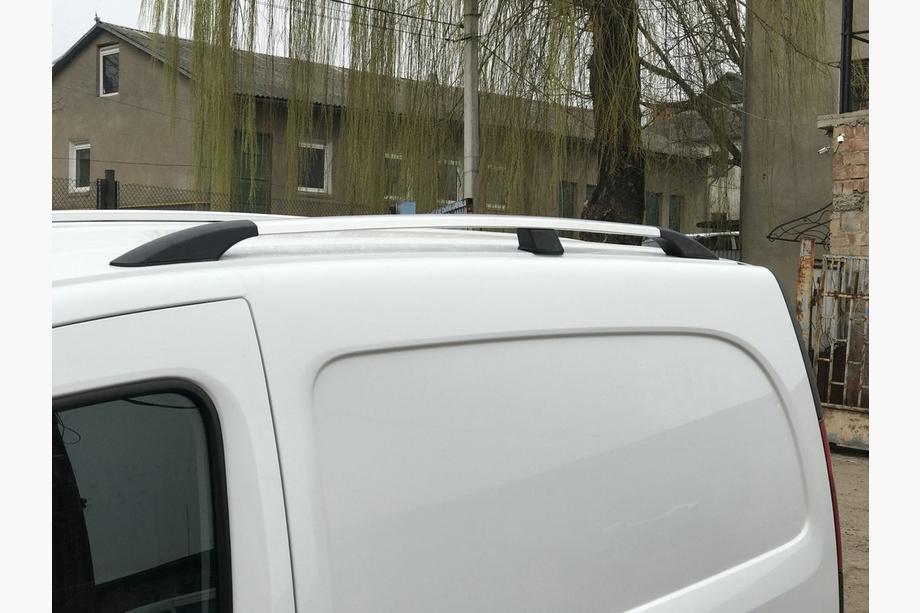 Renault Kangoo 2008–2020 Bare Longitudinale Crom Baza Maxi, Picioare din Plastic Foto 14