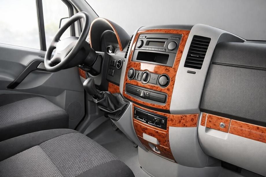 Volkswagen Crafter 2006-2016 Set ornamente bord (19 piese) Carbon Foto 1