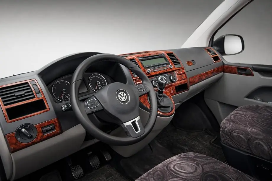 Volkswagen T5 2010-2015 Capace Panou Bord Carbon Image