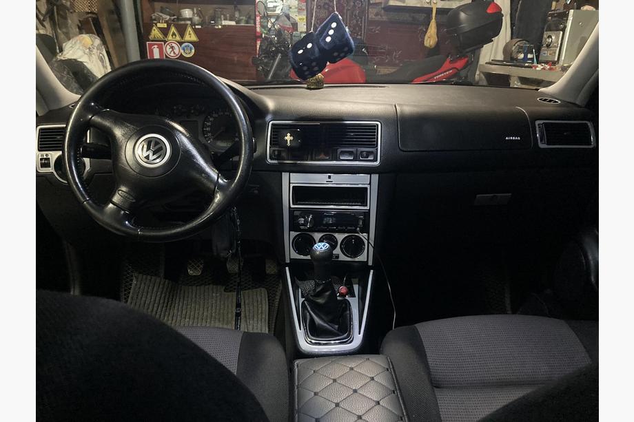Volkswagen Golf 4 1997-2006 Capace Panou Bord Negru Piano Foto 9