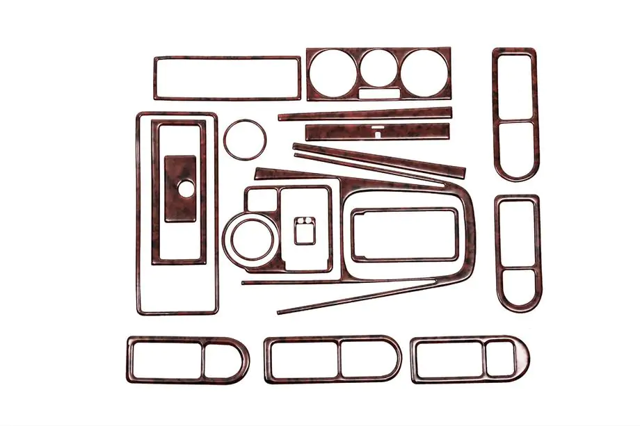 Volkswagen Golf 4 1997-2006 Capace Panou Bord Lemn Image