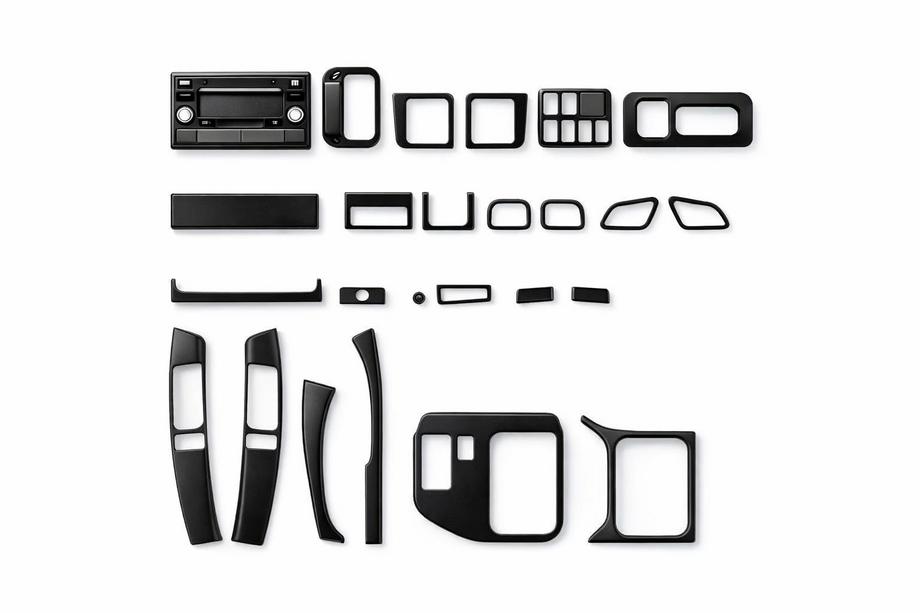 Toyota Land Cruiser Prado 120 2002-2009 Accesorii interioare auto Aluminiu Image