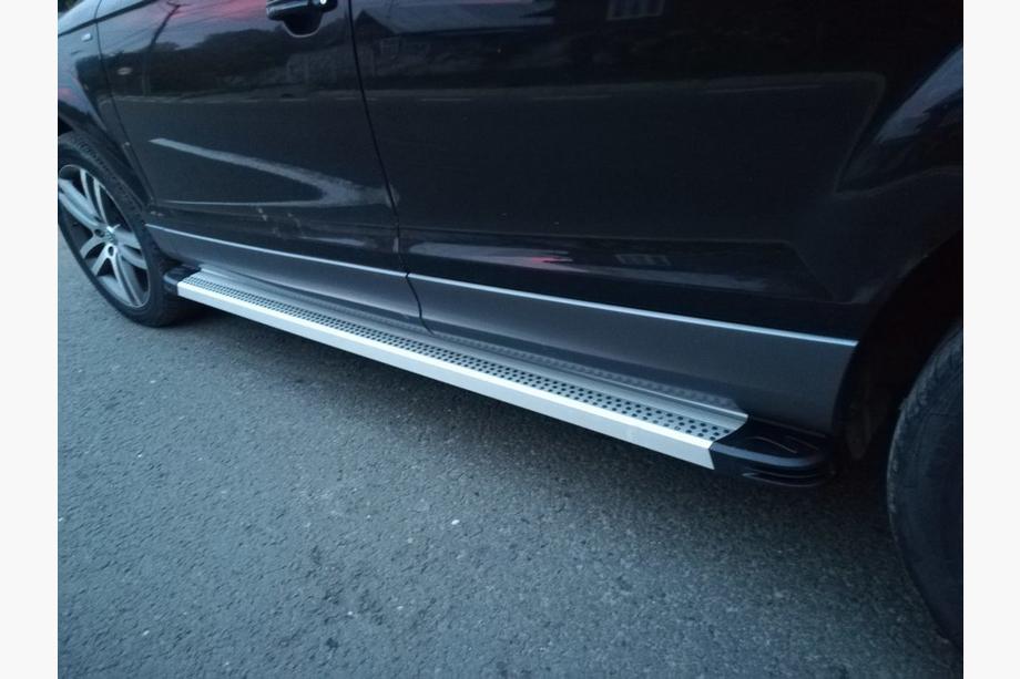 Audi Q7 2005-2015 Praguri Laterale Maya V2 (2 buc, Aluminiu) Image