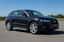 Audi Q3 2011-2019 Praguri Laterale Maya V2 (2 buc, Aluminiu) foto 1