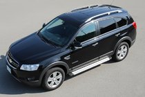 Chevrolet Captiva 2006-2019 Praguri Laterale Maya V2 (2 buc, Aluminiu) foto 1