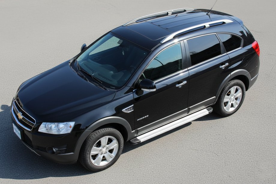 Chevrolet Captiva 2006-2019 Praguri Laterale Maya V2 (2 buc, Aluminiu) Image