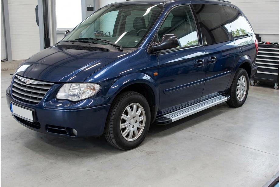 Chrysler Voyager 2001-2007 Praguri Laterale Maya V2 (2 buc, Aluminiu) Image