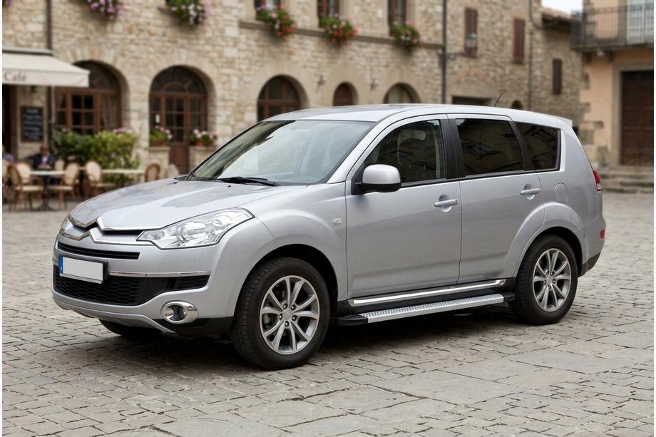 Citroen C-Crosser 2007-2013 Praguri Laterale Maya V2 (2 buc, Aluminiu) Image