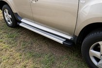 Dacia Duster 2008-2018 Praguri Laterale Maya V2 (2 buc, Aluminiu) foto 1