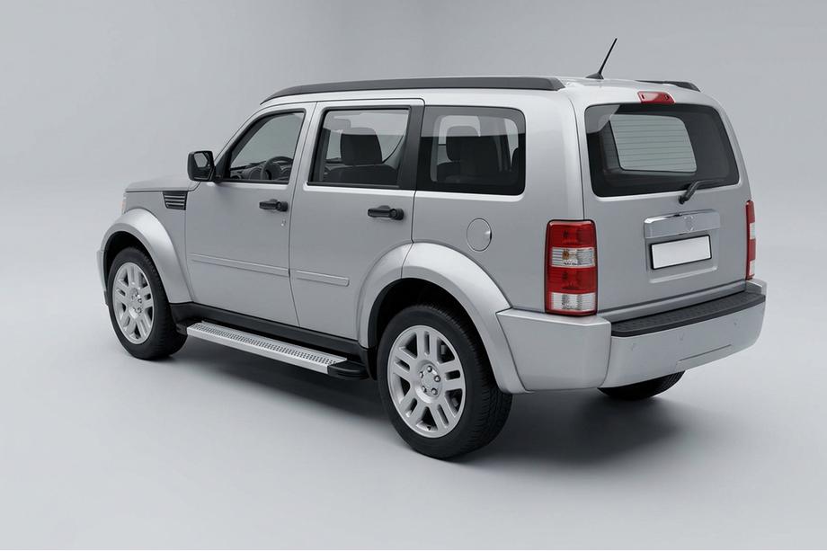 Dodge Nitro 2006-2011 Praguri Laterale Maya V2 (2 buc, Aluminiu) Image