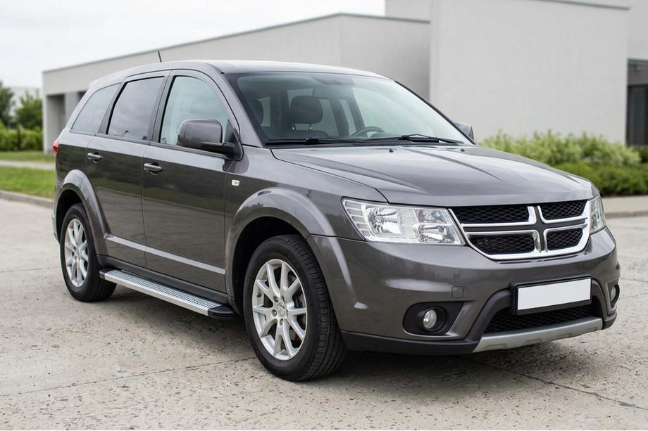 Dodge Journey 2008-2020 Praguri Laterale Maya V2 (2 buc, Aluminiu) Image