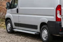 Fiat Ducato 2006-2025 Praguri Laterale Maya V2 (2 buc, Aluminiu) foto 1
