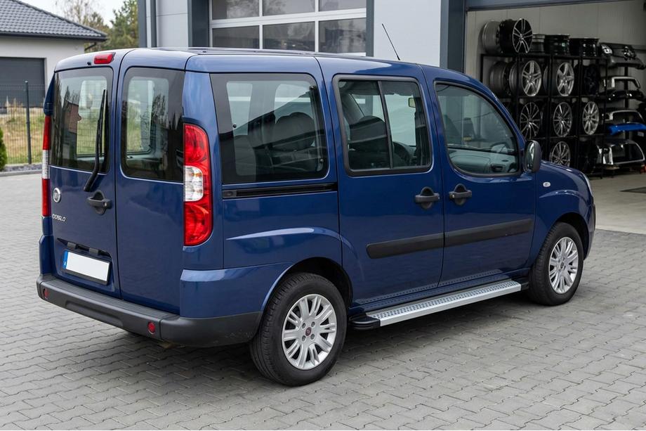 Fiat Doblo I 2005-2010 Praguri Laterale Maya V2 (2 buc, Aluminiu) Image