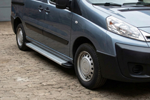 Fiat Scudo 2007-2015 Praguri Laterale Maya V2 (2 buc, Aluminiu) foto 1