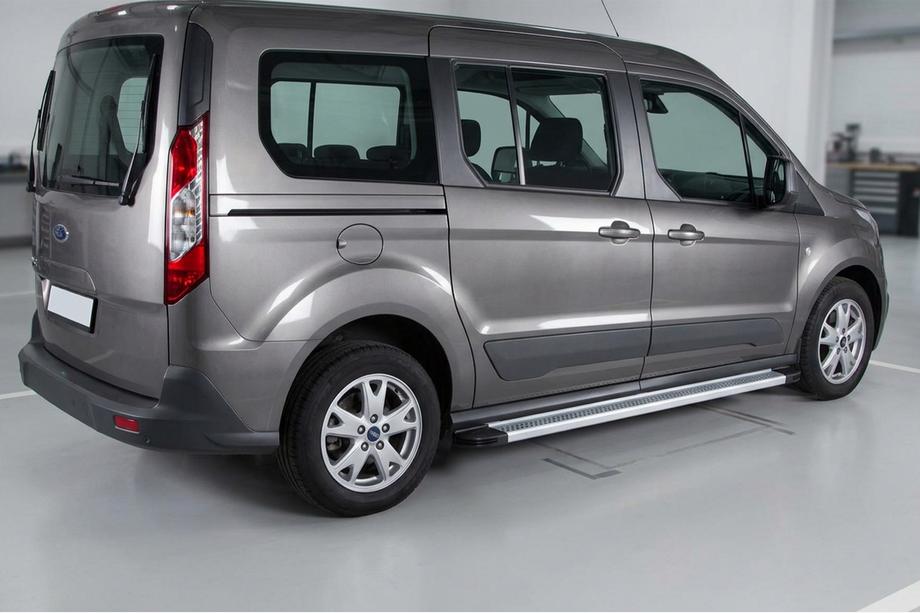 Ford Connect 2014-2021 Praguri Laterale Maya V2 (2 buc, Aluminiu) Image