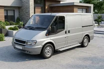Ford Transit 2000–2014 Praguri Laterale Maya V2 (2 buc, Aluminiu) foto 1