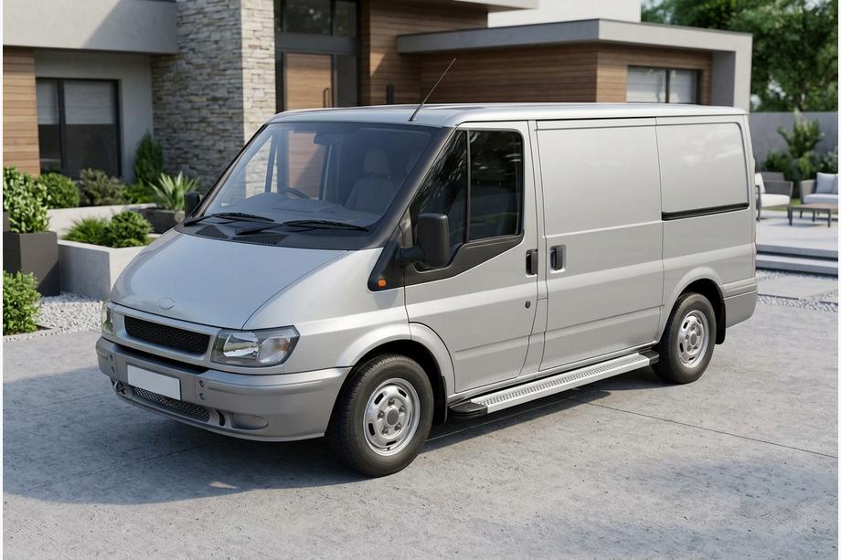 Ford Transit 2000–2014 Praguri Laterale Maya V2 (2 buc, Aluminiu) L2 (ampatament mediu) Foto 1