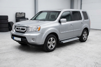 Honda Pilot 2008-2015 Praguri Laterale Maya V2 (2 buc, Aluminiu) foto 1