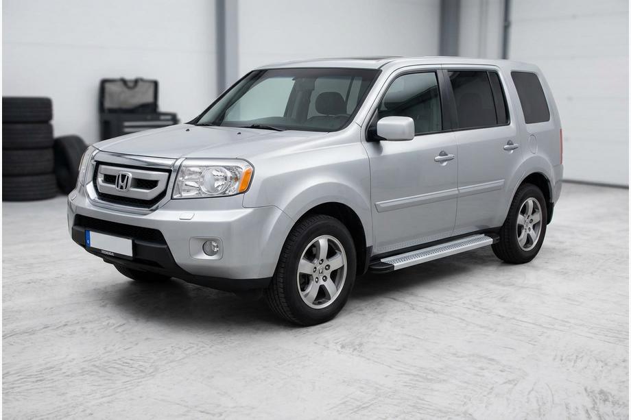 Honda Pilot 2008-2015 Praguri Laterale Maya V2 (2 buc, Aluminiu) Image