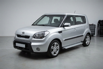 Kia Soul I 2008-2013 Praguri Laterale Maya V2 (2 buc, Aluminiu) foto 1