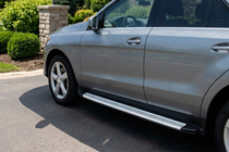 Mercedes GLE/ML class W166 2011-2018 Praguri Laterale Maya V2 (2 buc, Aluminiu) foto 1