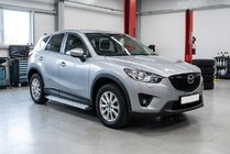 Mazda CX-5 2012-2017 Praguri Laterale Maya V2 (2 buc, Aluminiu) foto 1