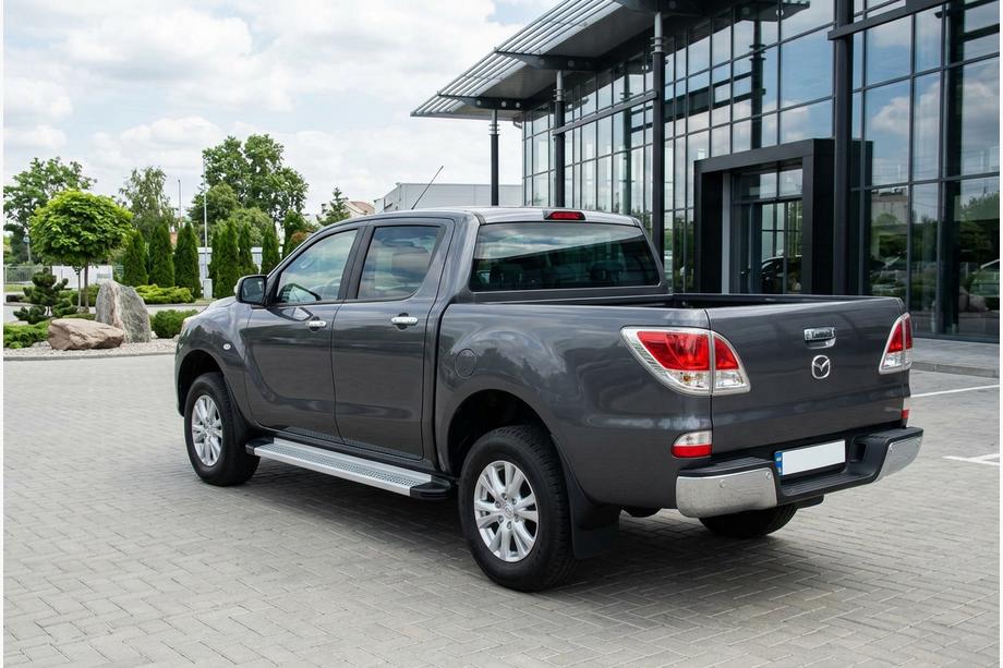 Mazda BT-50 2012- Praguri Laterale Maya V2 (2 buc, Aluminiu) Image