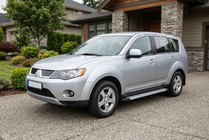Mitsubishi Outlander 2006-2012 Praguri Laterale Maya V2 (2 buc, Aluminiu) foto 1