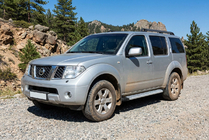 Nissan Pathfinder R51 2005-2014 Praguri Laterale Maya V2 (2 buc, Aluminiu) foto 1