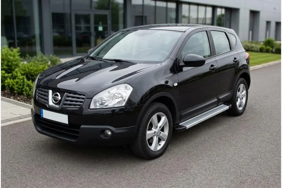 Nissan Qashqai 2007-2010 Praguri Laterale Maya V2 (2 buc, Aluminiu) Image