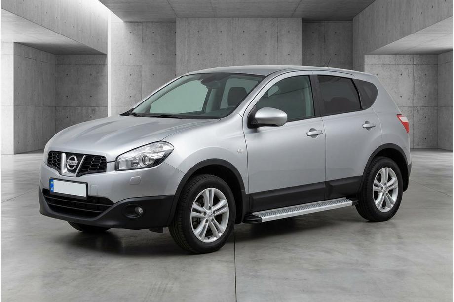 Nissan Qashqai 2010-2014 Praguri Laterale Maya V2 (2 buc, Aluminiu) Image