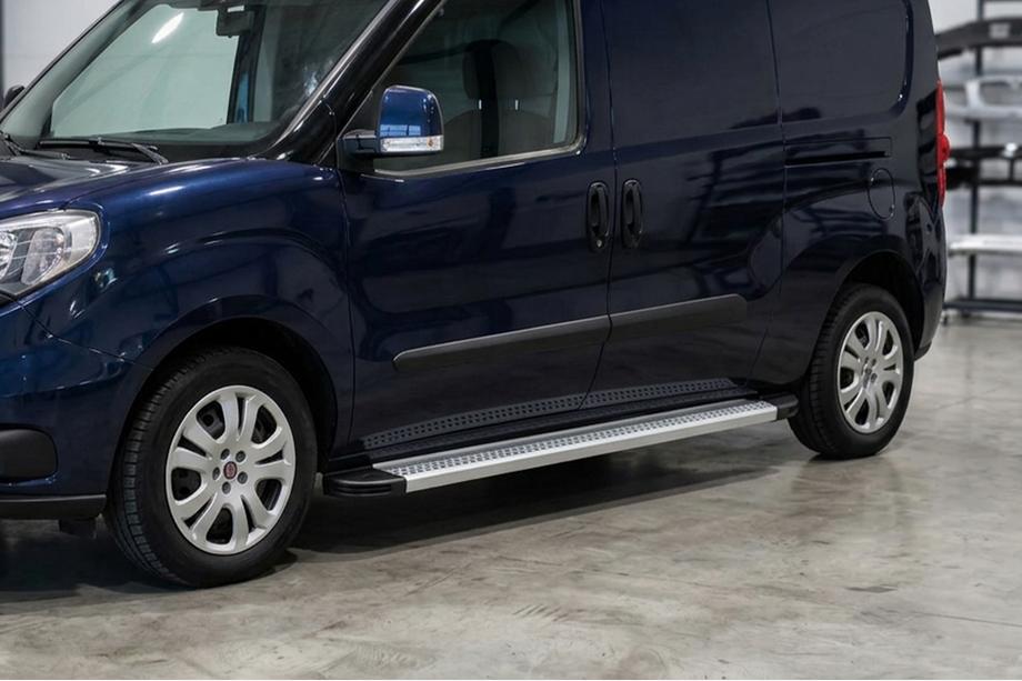 Opel Combo 2012-2018 Praguri Laterale Maya V2 (2 buc, Aluminiu) Image
