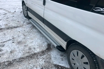 Peugeot Partner 1996-2008 Praguri Laterale Maya V2 (2 buc, Aluminiu) foto 2