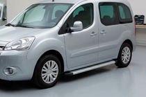 Peugeot Partner Tepee 2008-2018 Praguri Laterale Maya V2 (2 buc, Aluminiu) foto 1