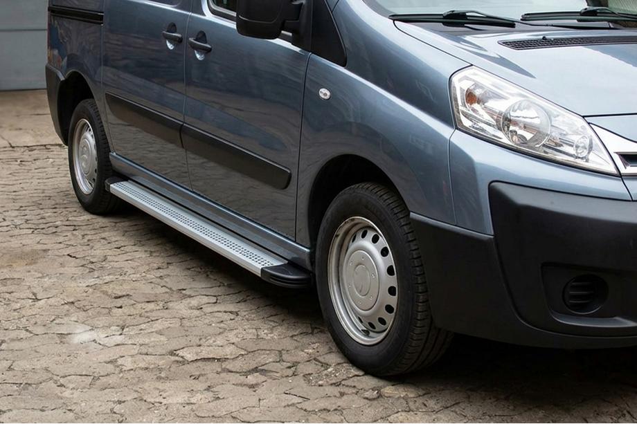 Peugeot Expert 2007-2016 Praguri Laterale Maya V2 (2 buc, Aluminiu) Image